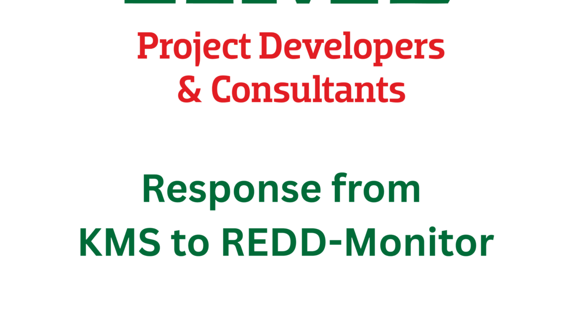Response from KMS to REDD-Monitor allegations which were made in 2022, regarding KMS DRC REDD+ Project namely “National REDD+ project in Democratic Republic of Congo” developed and implemented by KMS